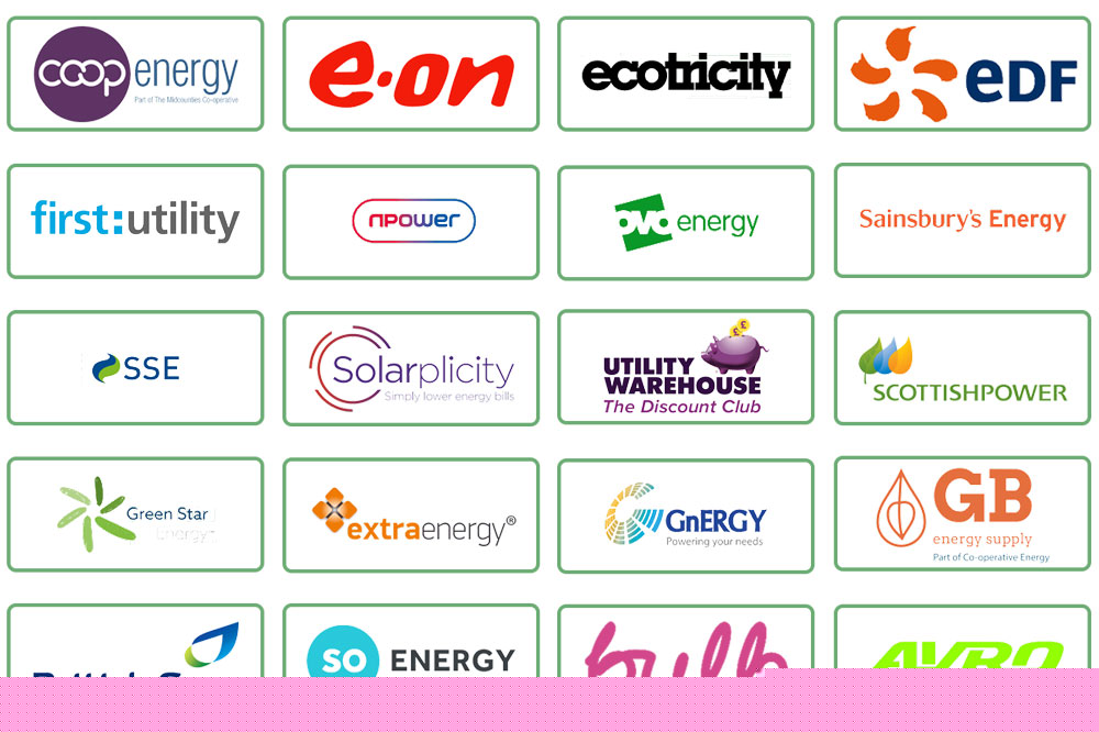 Electricity providers comparison